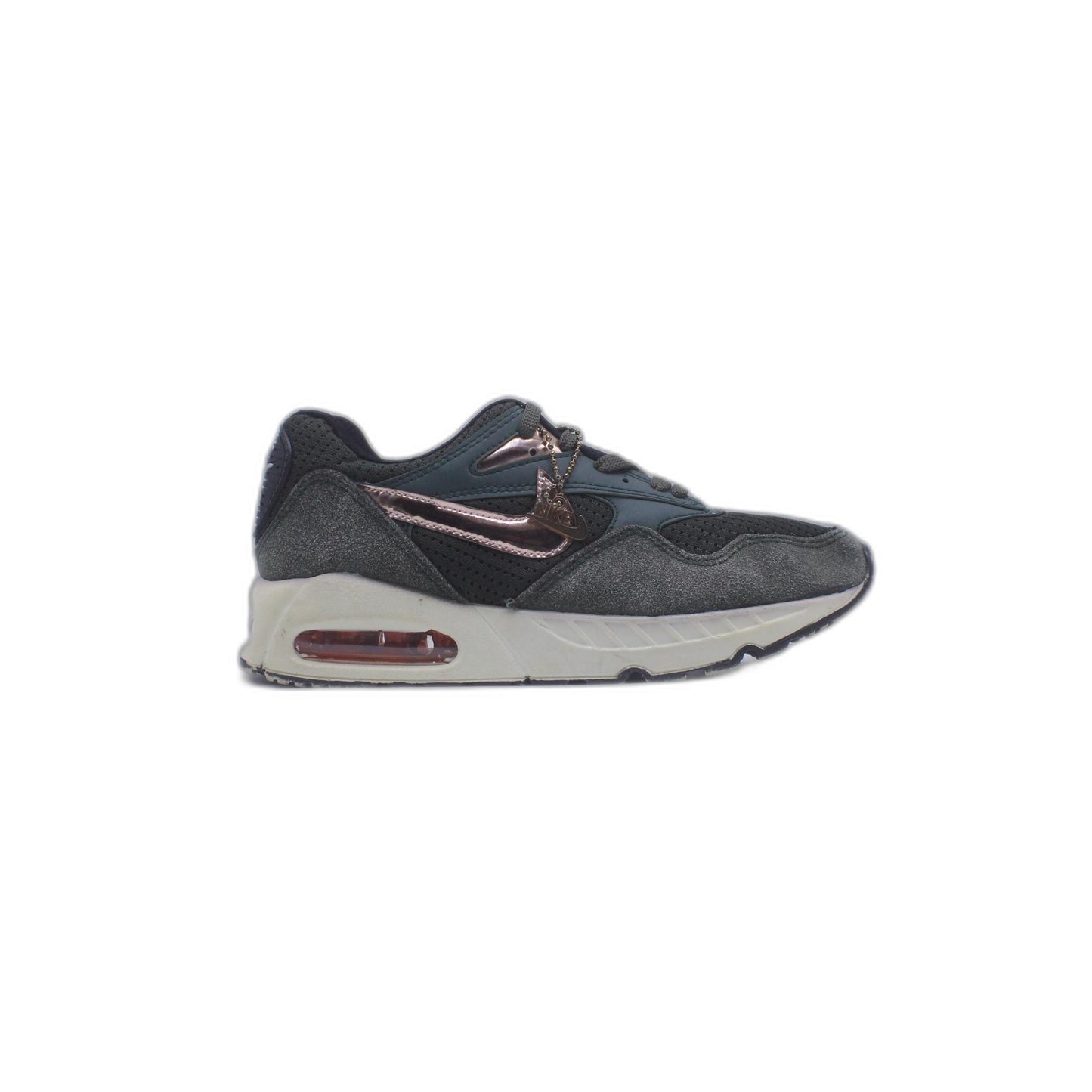 Nike Air Max Command Black Anthracite Leather Shoe