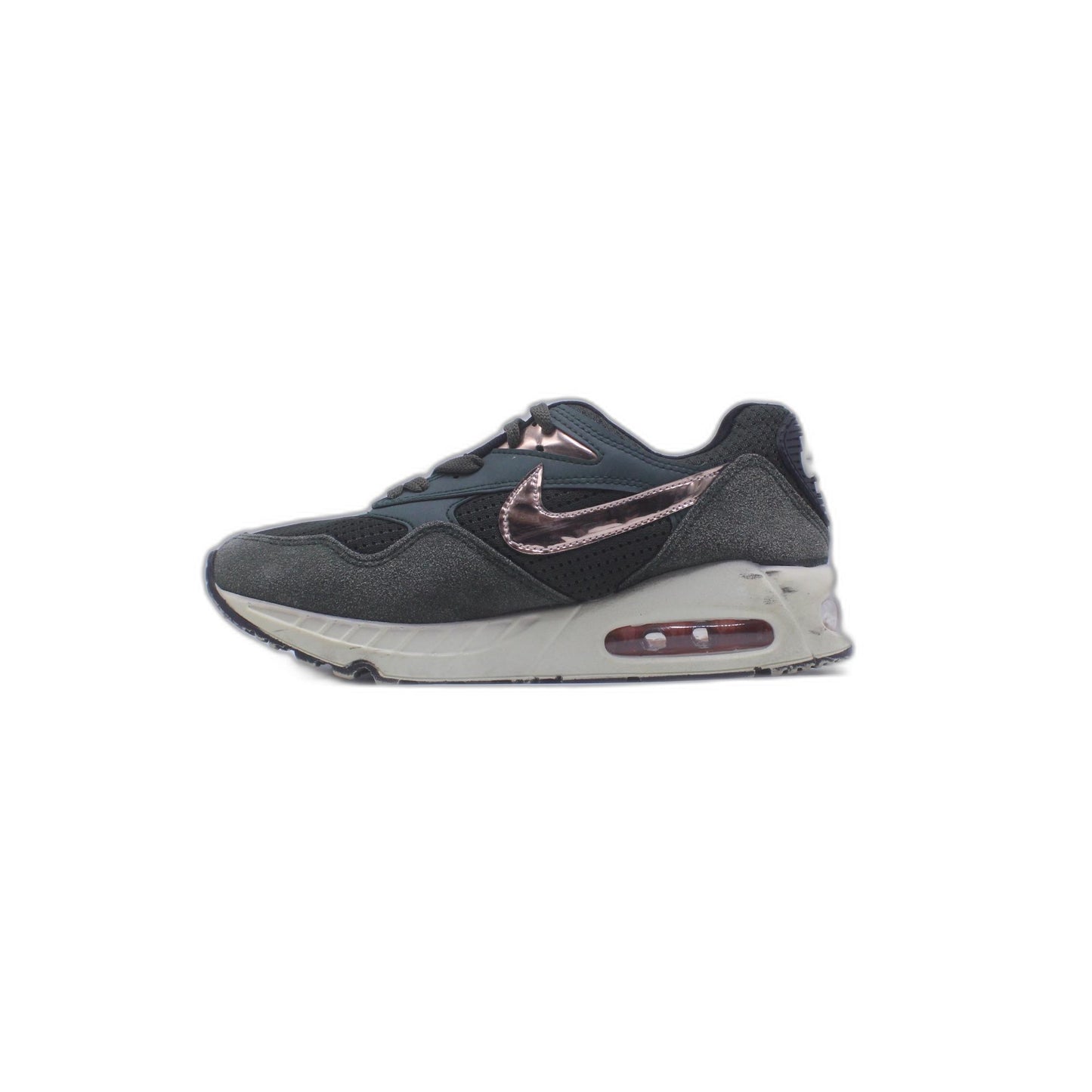Nike Air Max Command Black Anthracite Leather Shoe