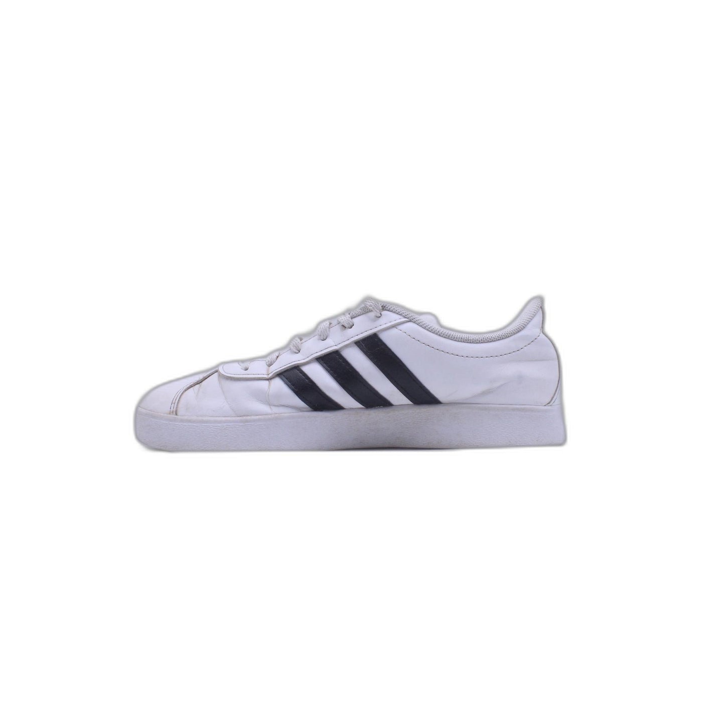 Adidas VI Court 2.0 White Black Leather Stripes