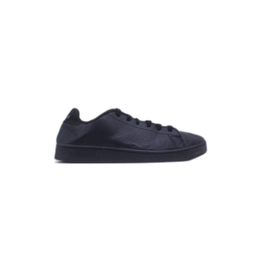ADIDAS Advantage Black Leather Runners Shoe