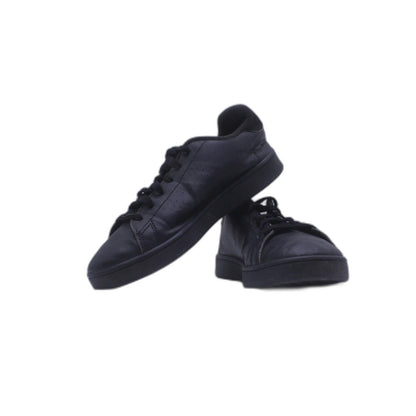 ADIDAS Advantage Black Leather Runners Shoe
