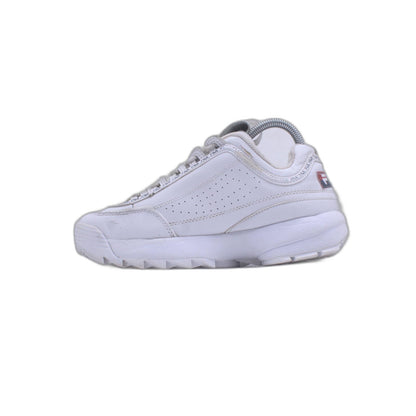 Fila Disruptor II 3D Embroider Femmes Blanc Basket Shoe