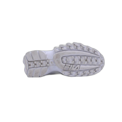 Fila Disruptor II 3D Embroider Femmes Blanc Basket Shoe