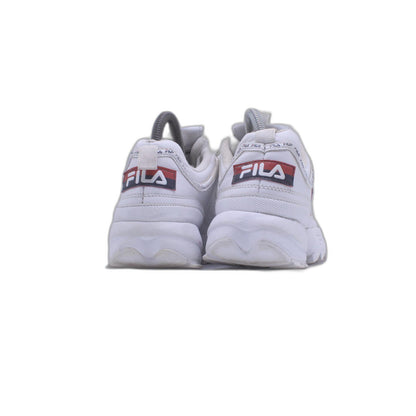 Fila Disruptor II 3D Embroider Femmes Blanc Basket Shoe