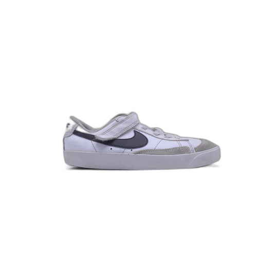 Nike Blazer Low Platform DJ0292-101 White Black Leather Shoe