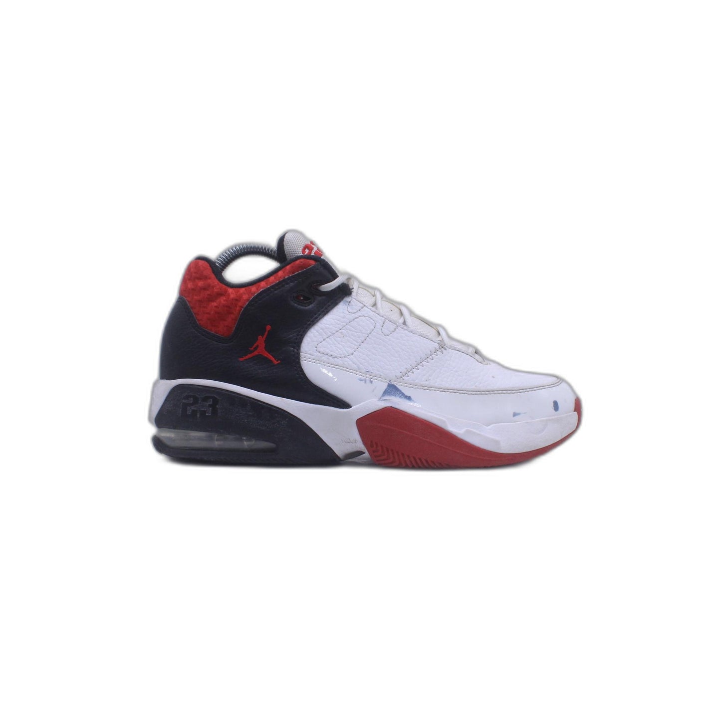 Jordan Max Aura 3 White University Red Sneaker