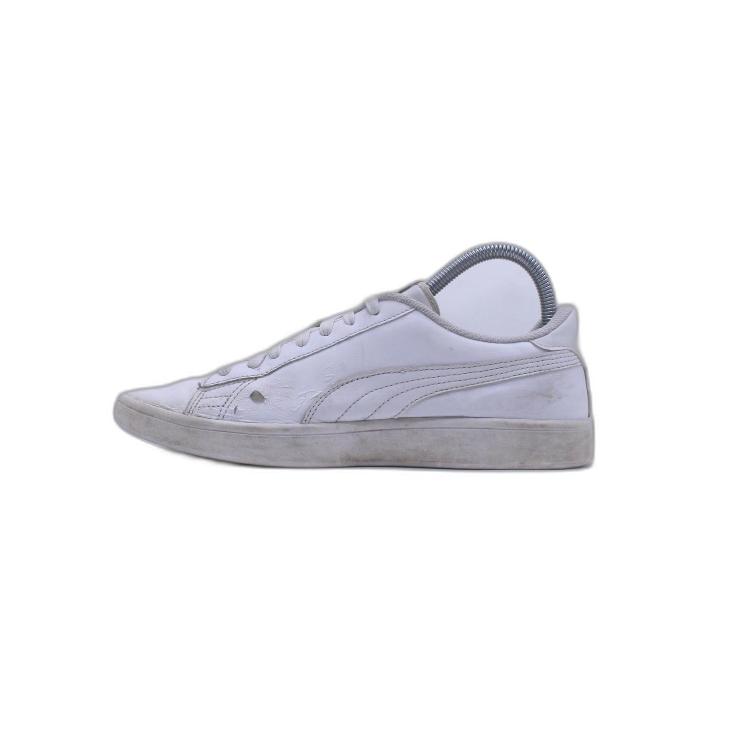 PUMA Smash V2 White Pickleball Tennis Athletic Casual Sneaker