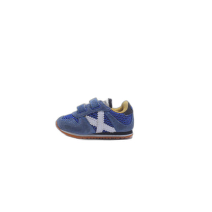 Munich Blue Kids Shoe