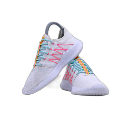 Nike Junior Roshe G Golf Shoes White/Aurora Green/Hot Punch