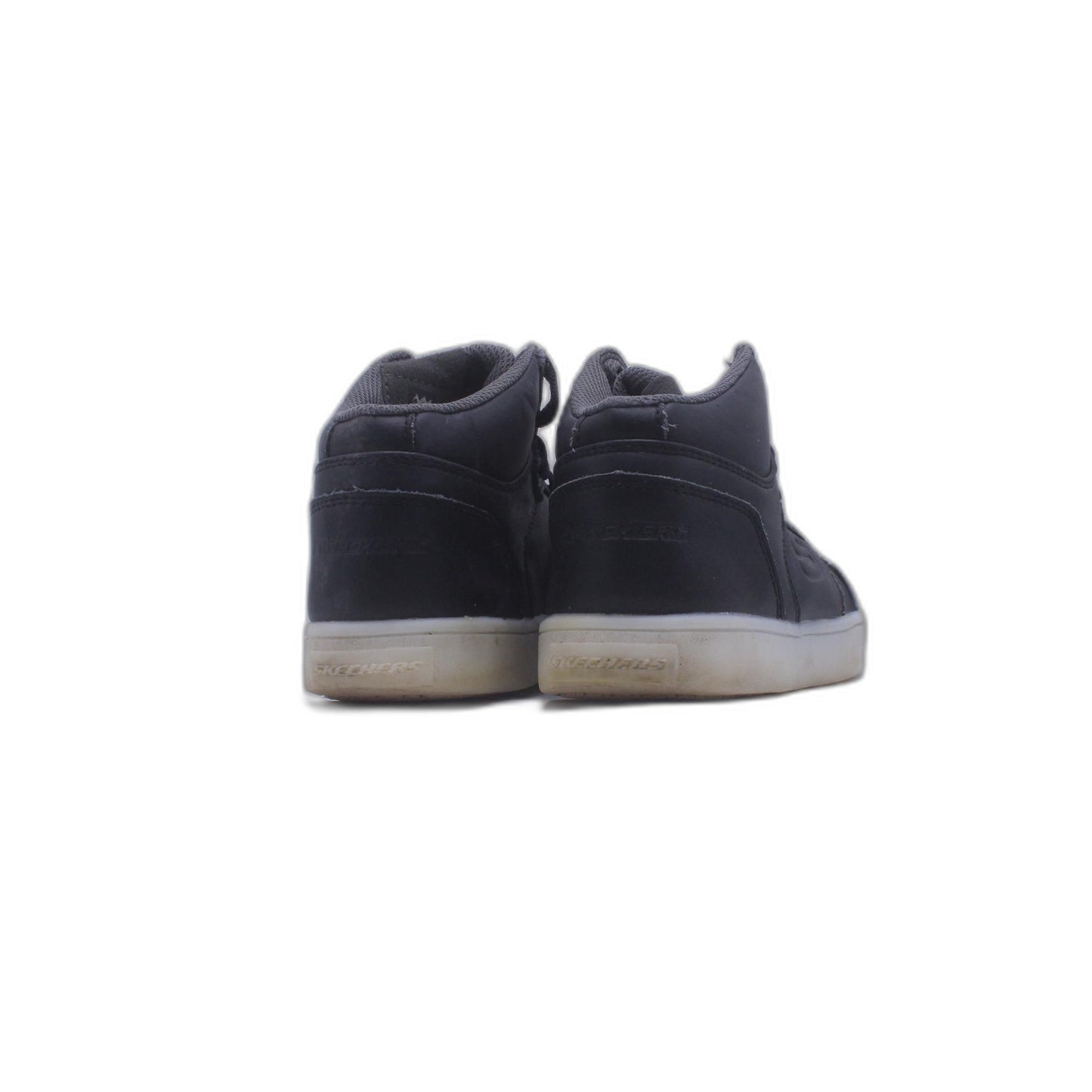 Skechers Energy Lights Zargo 90607L Black Mid Top Sneaker