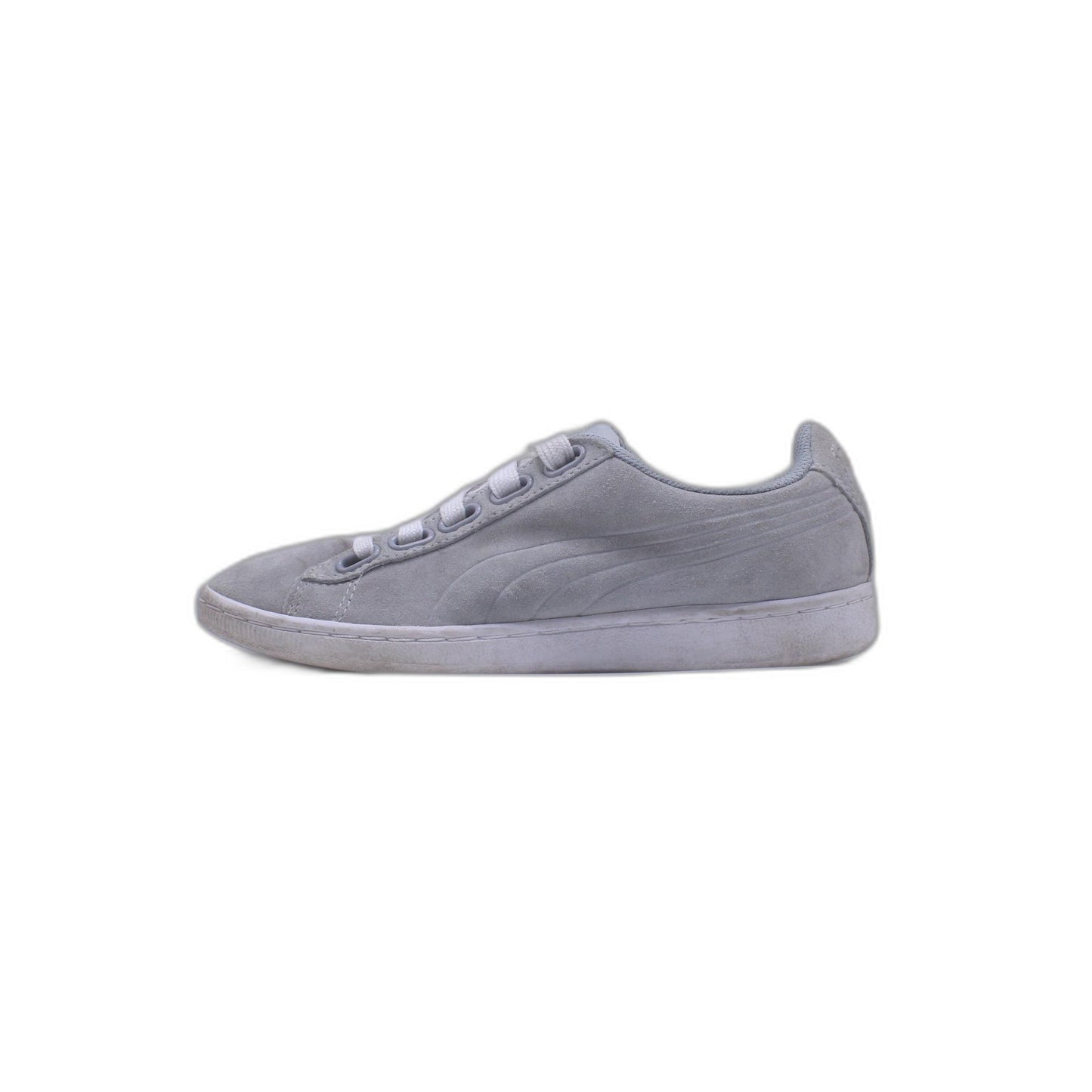 Puma Gray Suede Sneaker