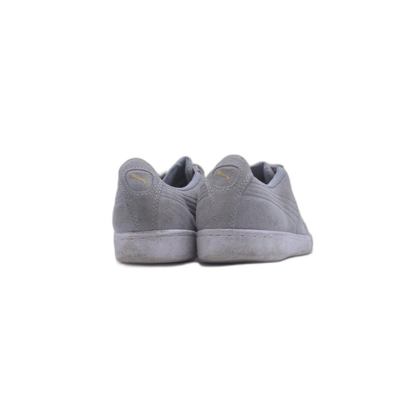 Puma Gray Suede Sneaker