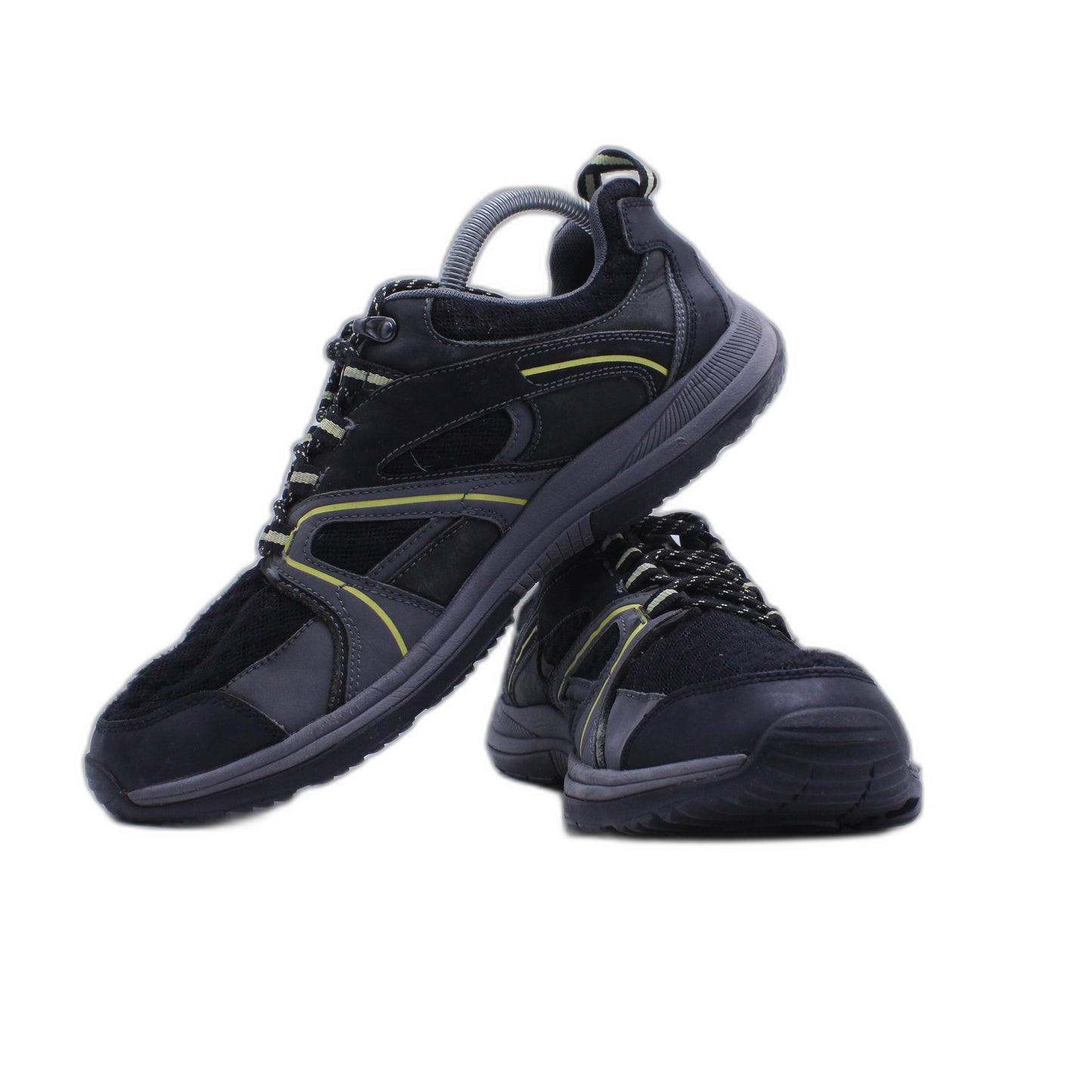 Black Steel Toe Men's Shoes