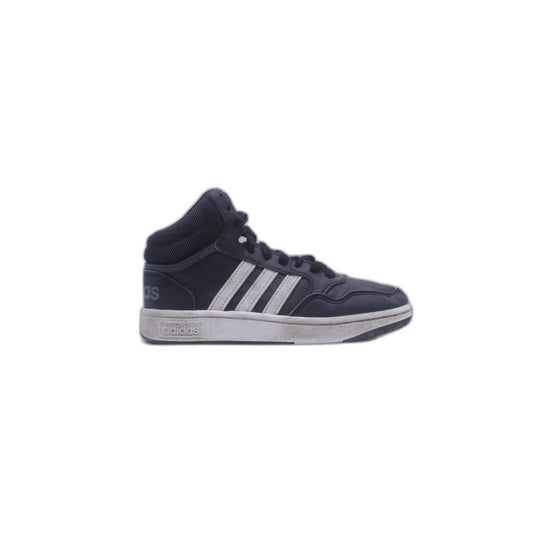 Adidas Hoops Mid Black White Sneaker
