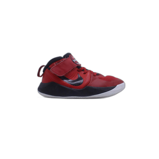Nike Air Versitile Black Red Fabric Sport Trainer Sneaker