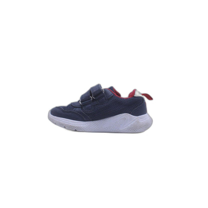 Geox Sprintye Kids Navy Knitted Textile Sneaker