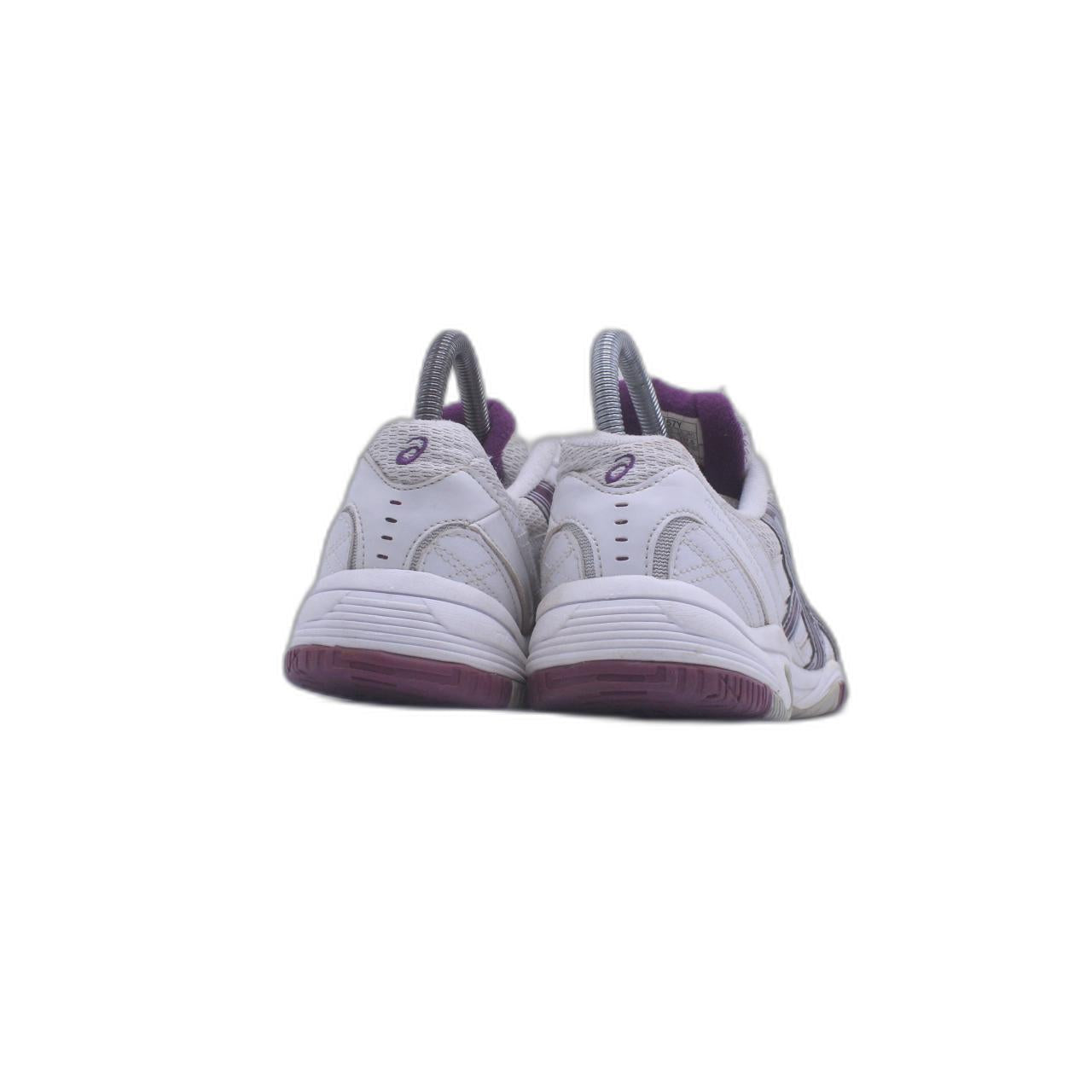 Asics EX89 x Needles White Purple Grey Court Shoe