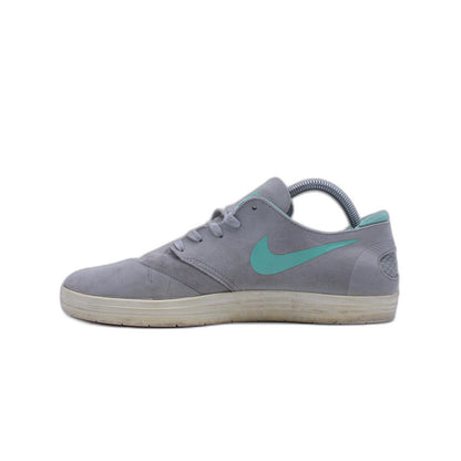 Nike Mens Lunar Oneshot Gray/Crystal Mint Skate Shoe