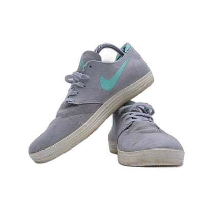 Nike Mens Lunar Oneshot Gray/Crystal Mint Skate Shoe