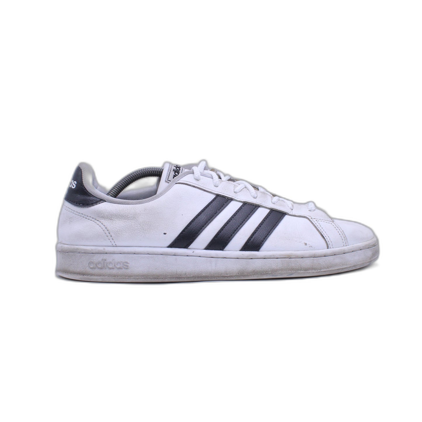 Adidas Grand Court F36483 White Running Shoes Lace Up Low Top