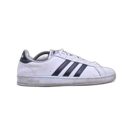 Adidas Grand Court F36483 White Running Shoes Lace Up Low Top