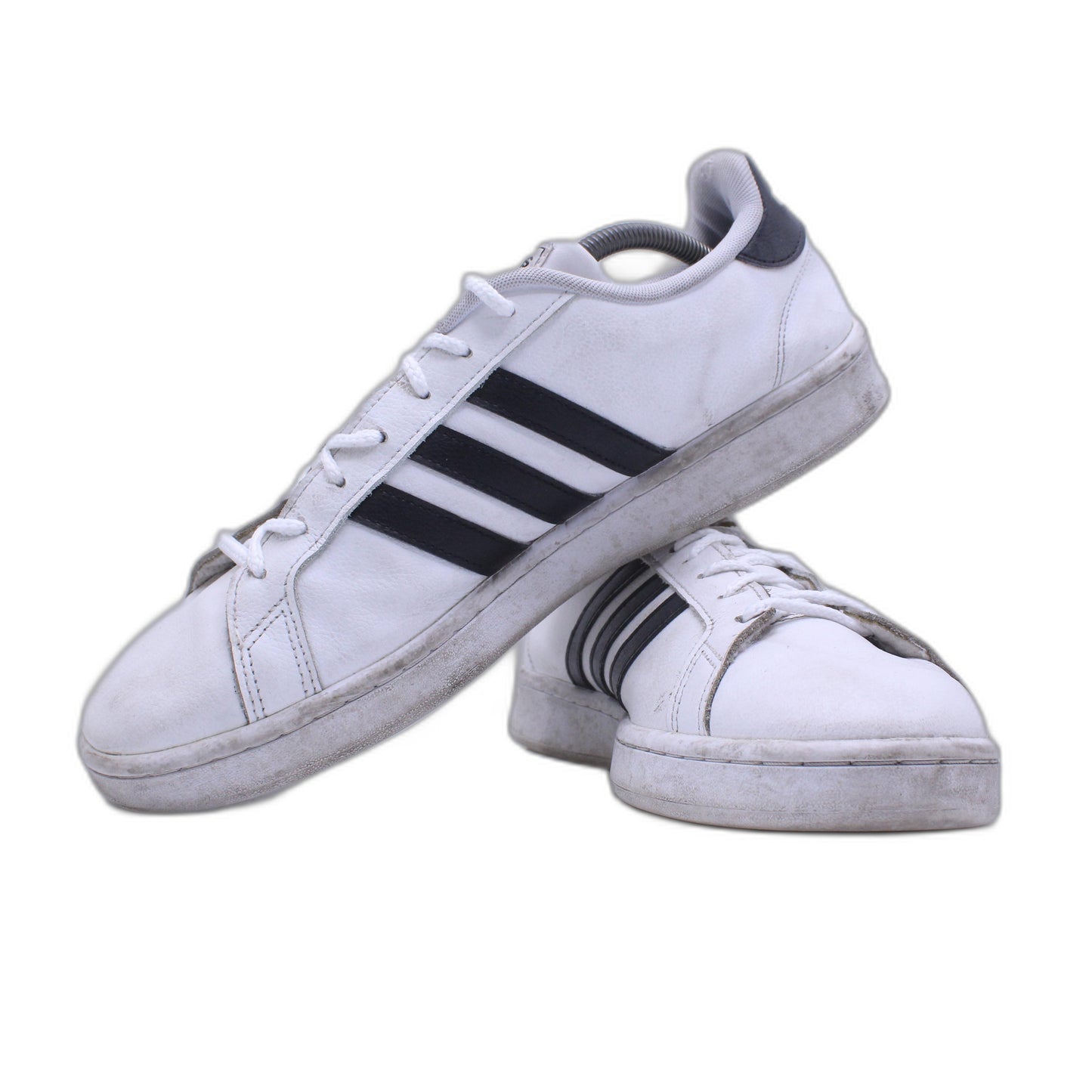 Adidas Grand Court F36483 White Running Shoes Lace Up Low Top