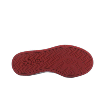 Adidas Mens Hoops 2.0 Mid Black Basketball Shoe