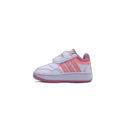 Adidas Hoops 3.0 Bold Low White Pink Fusion Sneaker