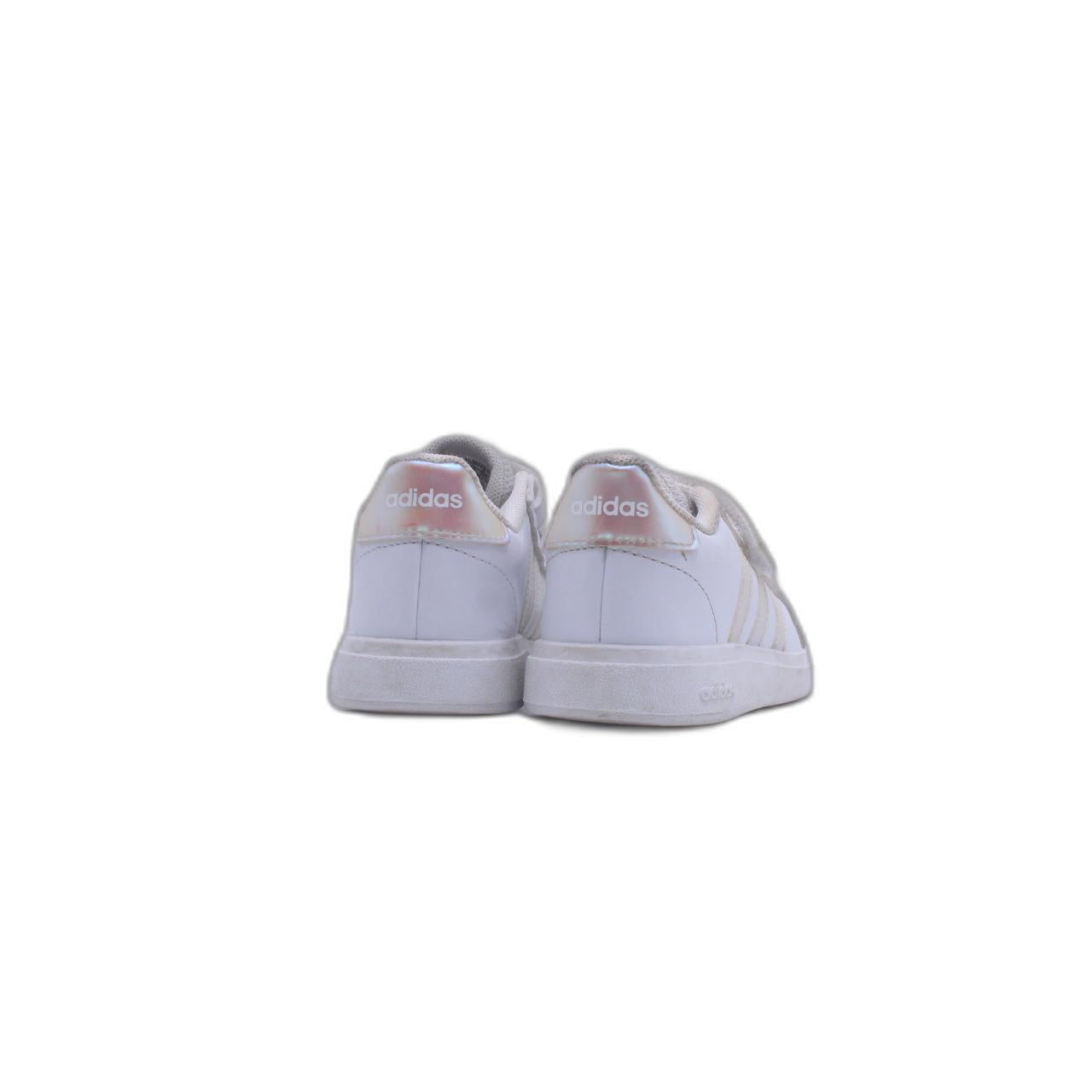 Adidas White Kids Shoe