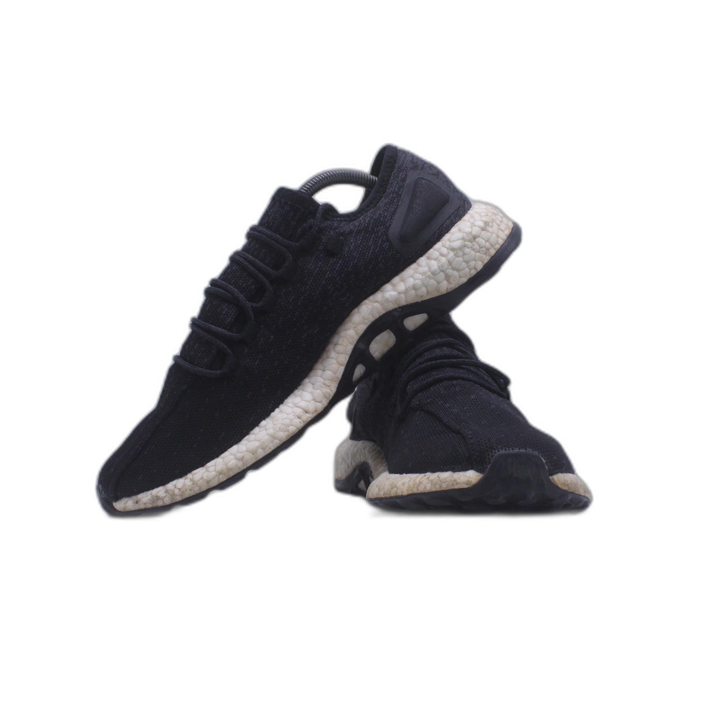 Adidas Mens Pure Boost Blue Sneaker Athletic Running Pre Owned qp