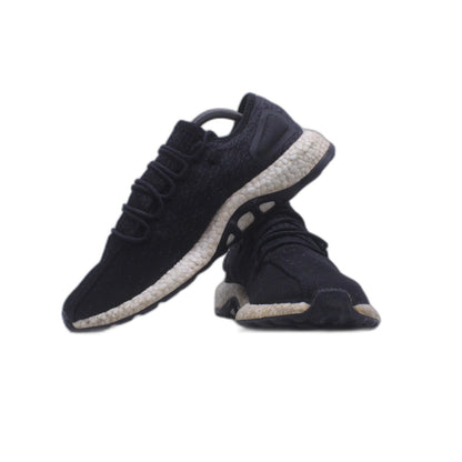 Adidas Mens Pure Boost Blue Sneaker Athletic Running Pre Owned qp