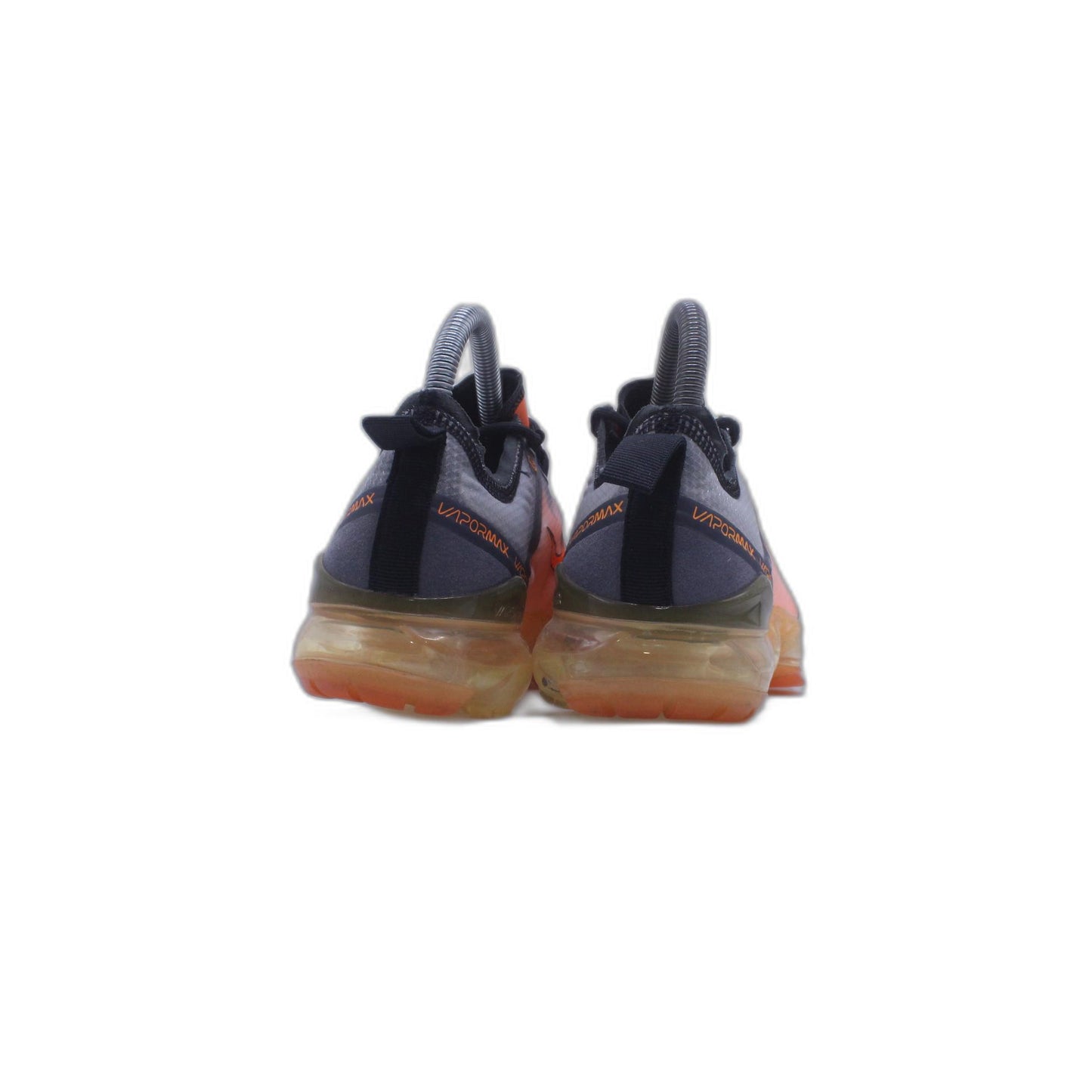 Nike Air VaporMax 2019 Orange Grey Athleisure Run Shoe
