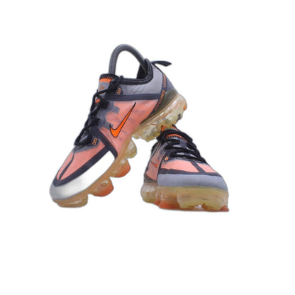 Nike Air VaporMax 2019 Orange Grey Athleisure Run Shoe