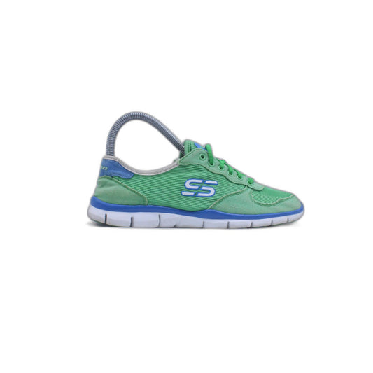 Skechers Womens Skech-knitLace Up Athletic Running Shoe