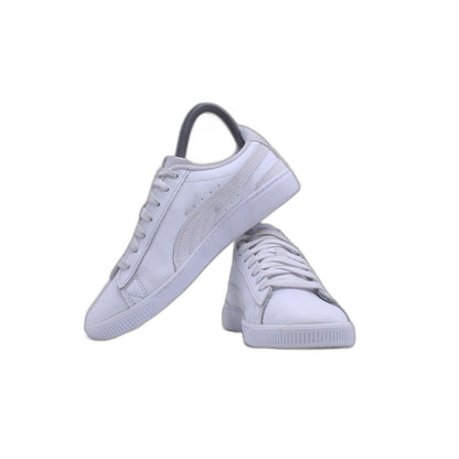 Puma Vikky V3 Lace Up  Womens White Sneaker