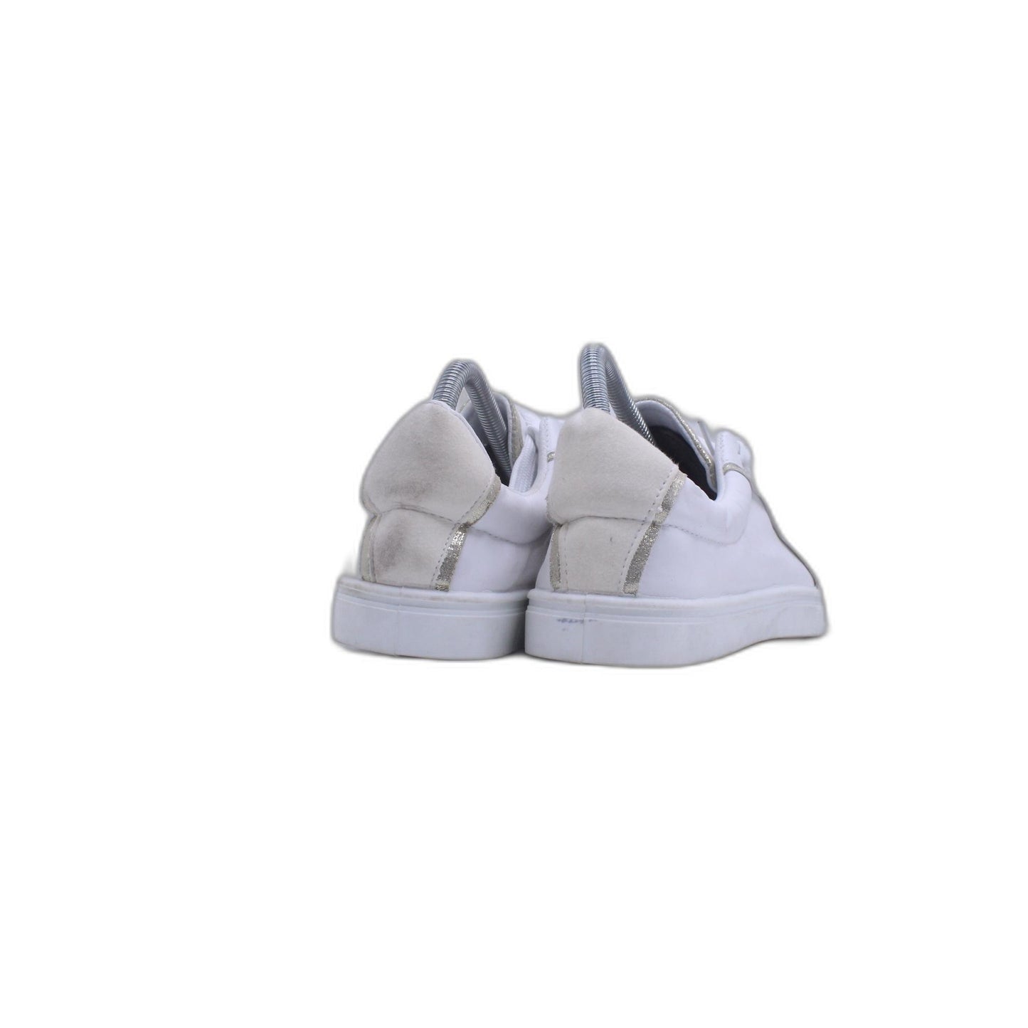 White Leather Casual Shoe