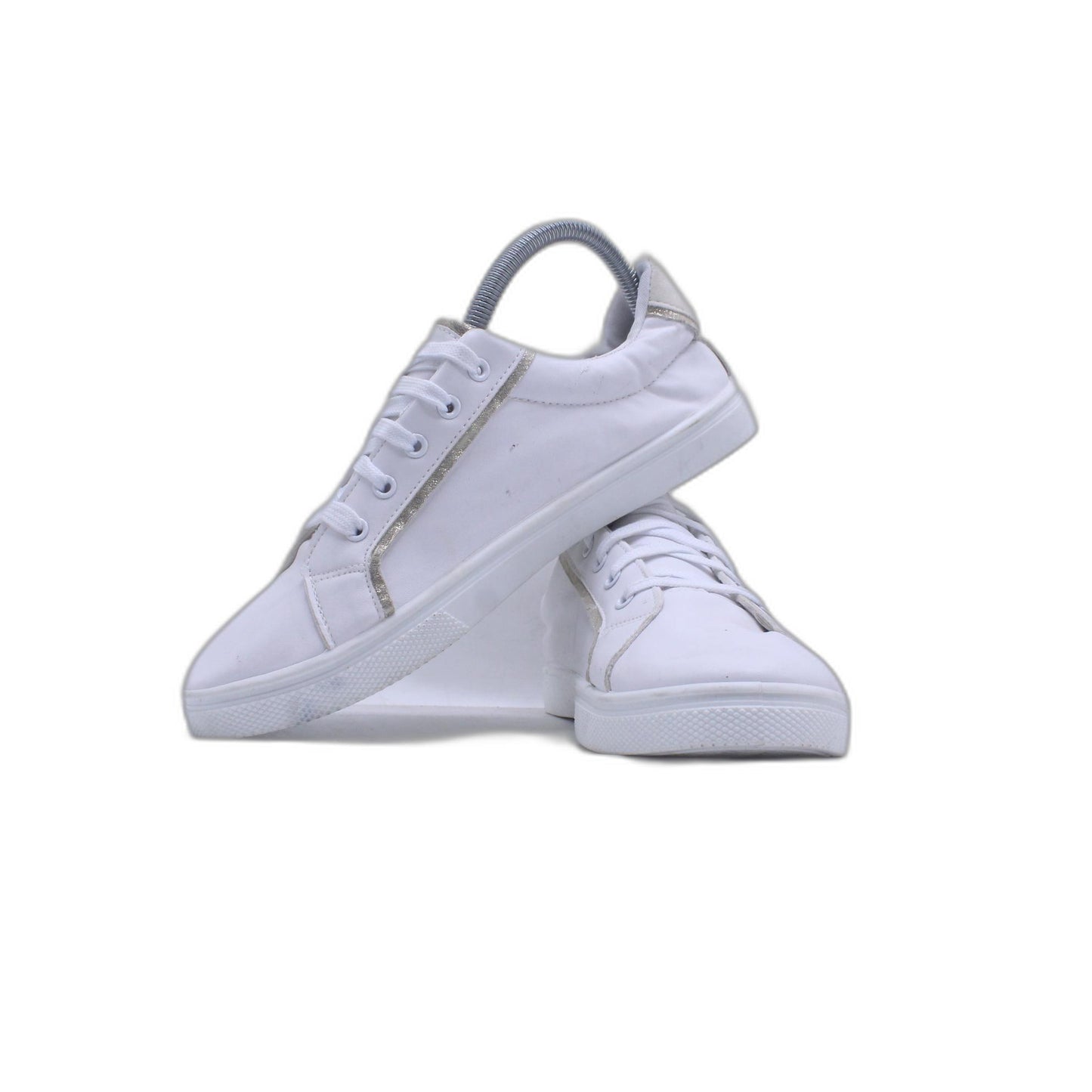 White Leather Casual Shoe