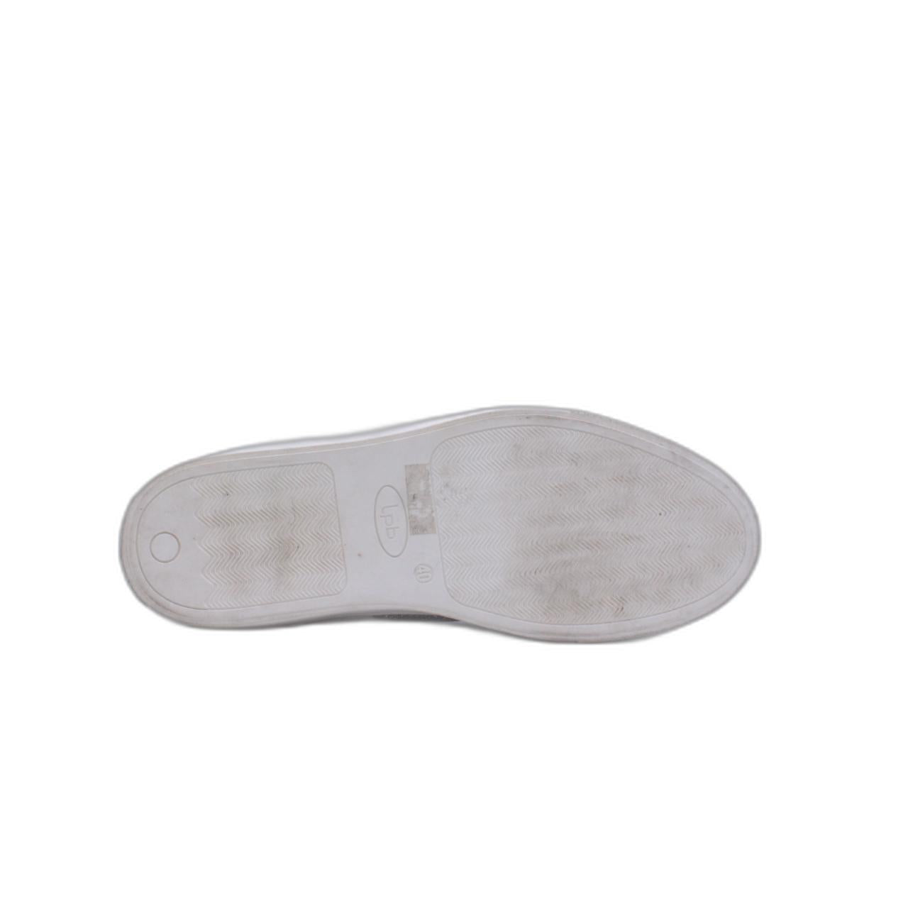 LPB White Causal Shoe