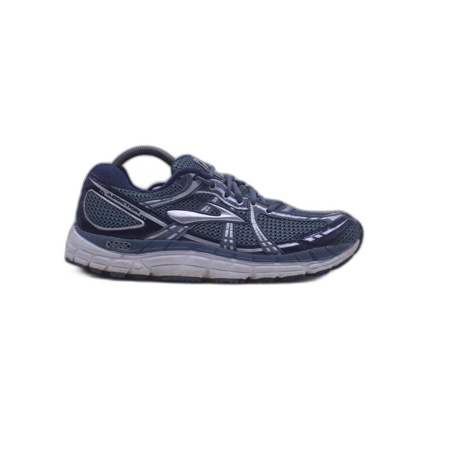 Brooks Addiction 11 Gray & Blue Men’s Athletic Shoe