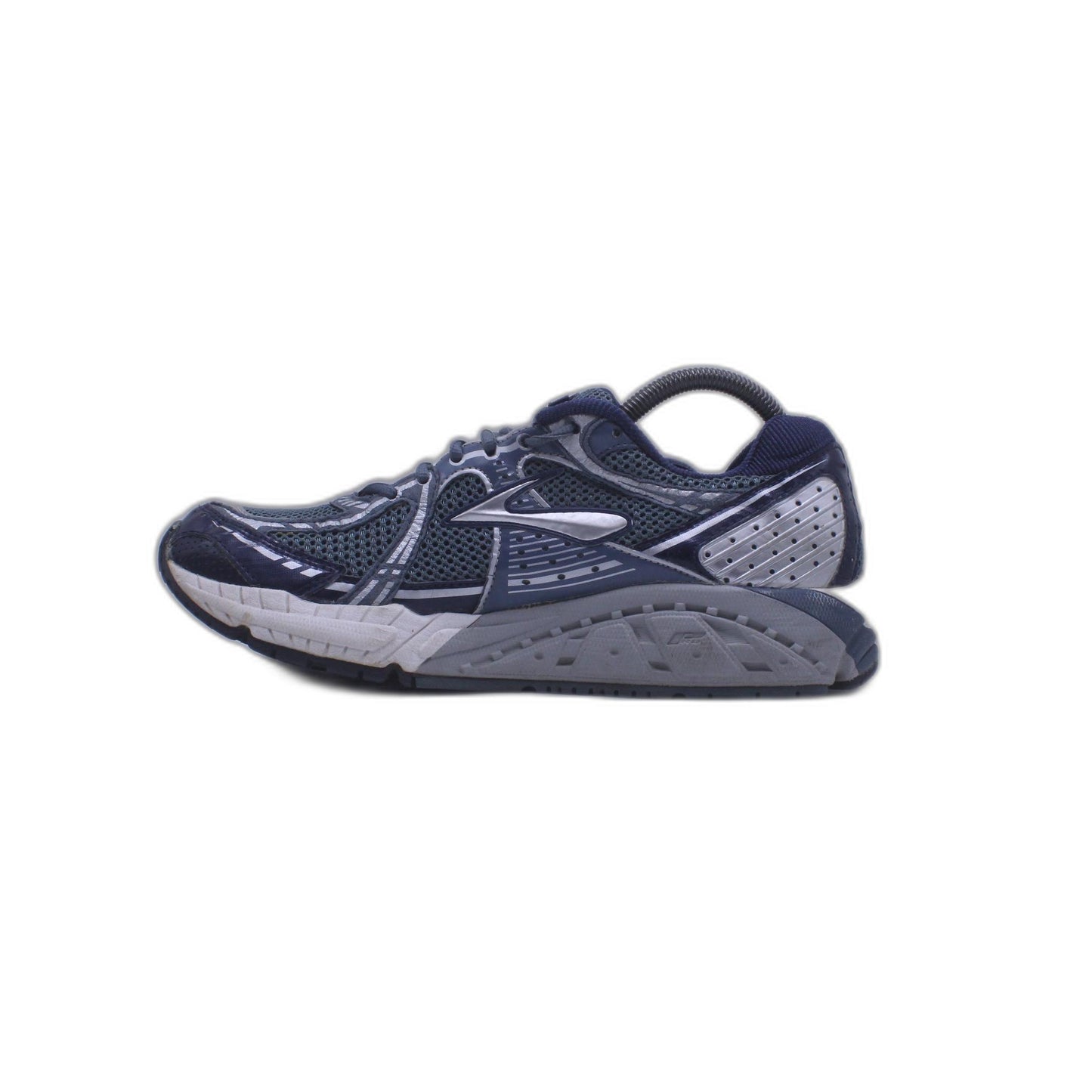 Brooks Addiction 11 Gray & Blue Men’s Athletic Shoe