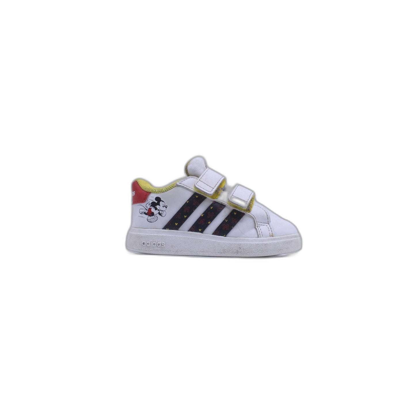 Adidas Grand Court Girls Elastic Lace Sneaker