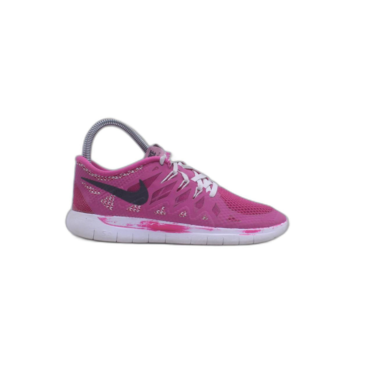 Nike Free 5.0 Girls Pink Running Sneaker
