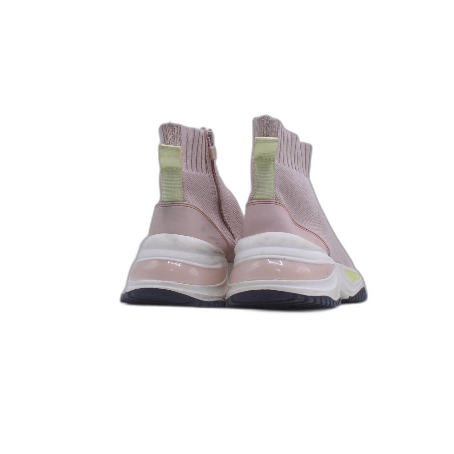 Zara Pink Contrast Lace Up Training Sneaker