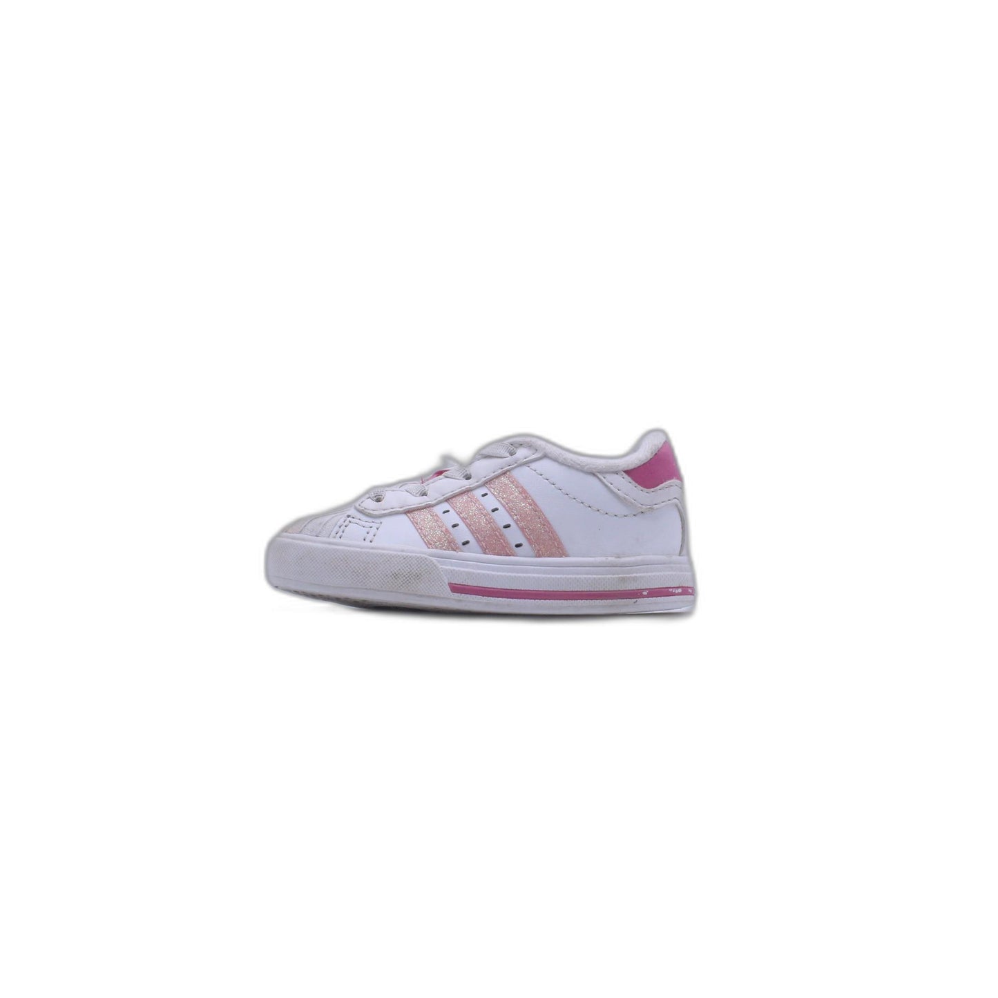Adidas Neo Lable White and Pink Girls Shoe