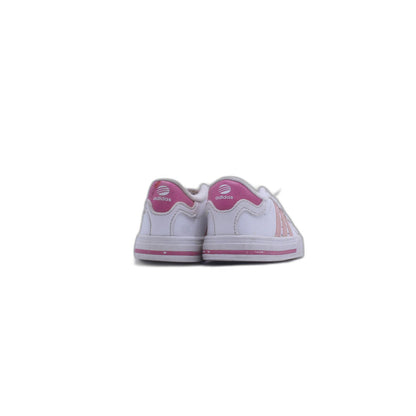 Adidas Neo Lable White and Pink Girls Shoe