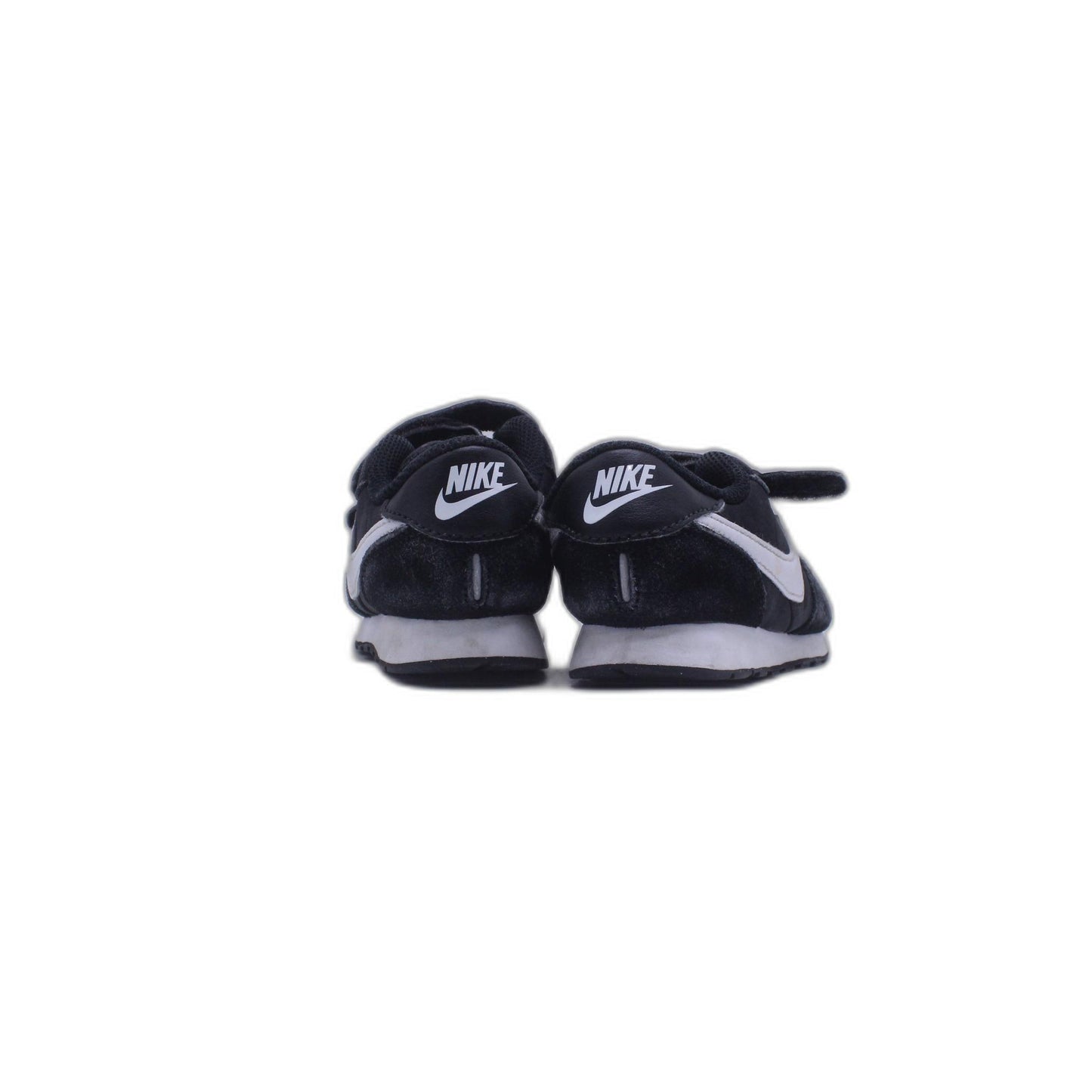 Nike MD Valiant TDV Black Grey Toddler Infant Strap Casual Shoe