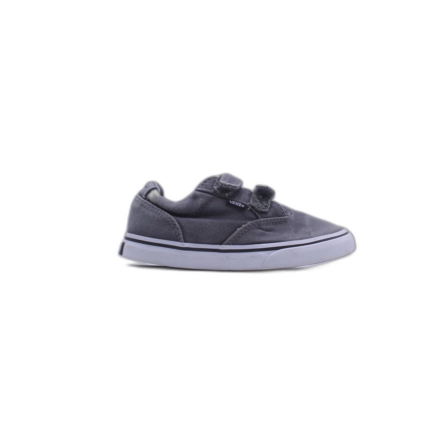 VANS Authentic Primary Mono Canvas Frost Gray Charcoal Shoe