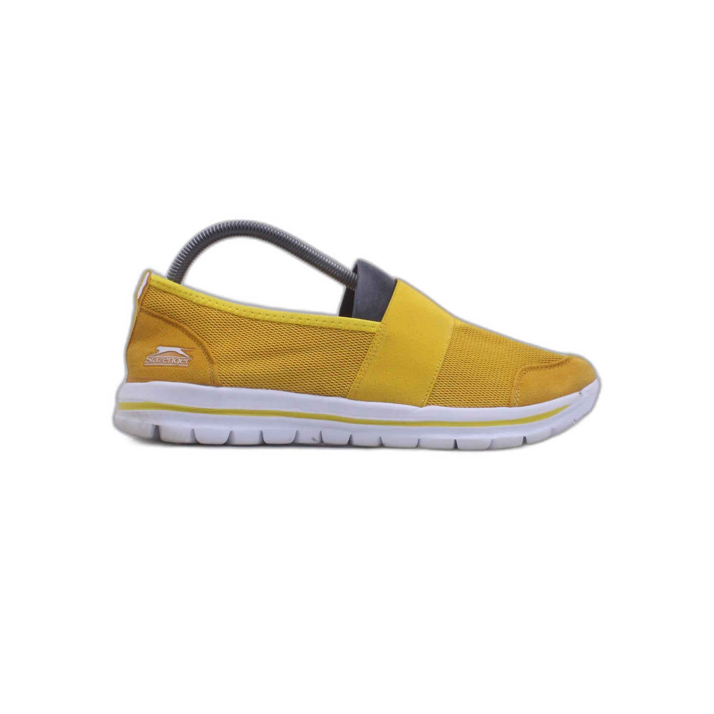 Clarks Cloudsteppers Canvas Slip-Ons Breeze Step Yellow