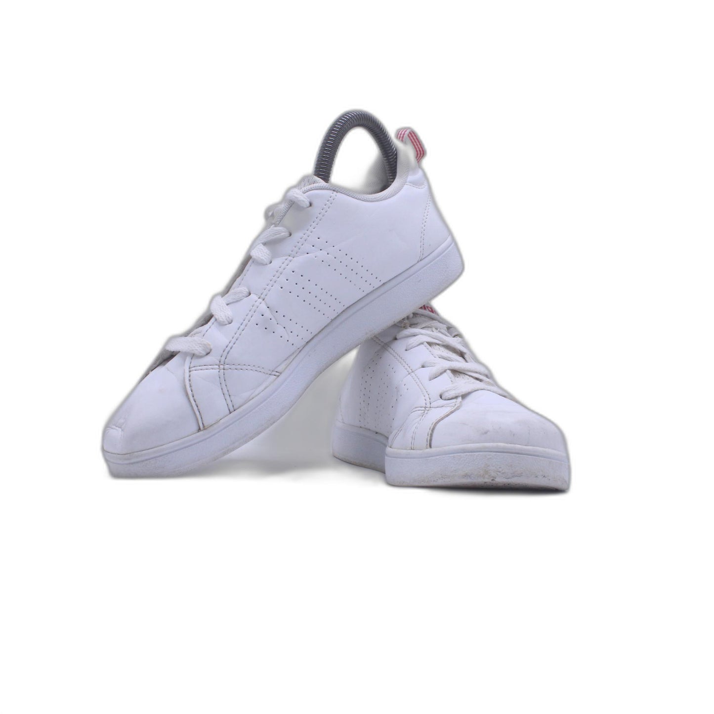 Adidas Men's 8 Advantage Clean Leather Trainer Shoe