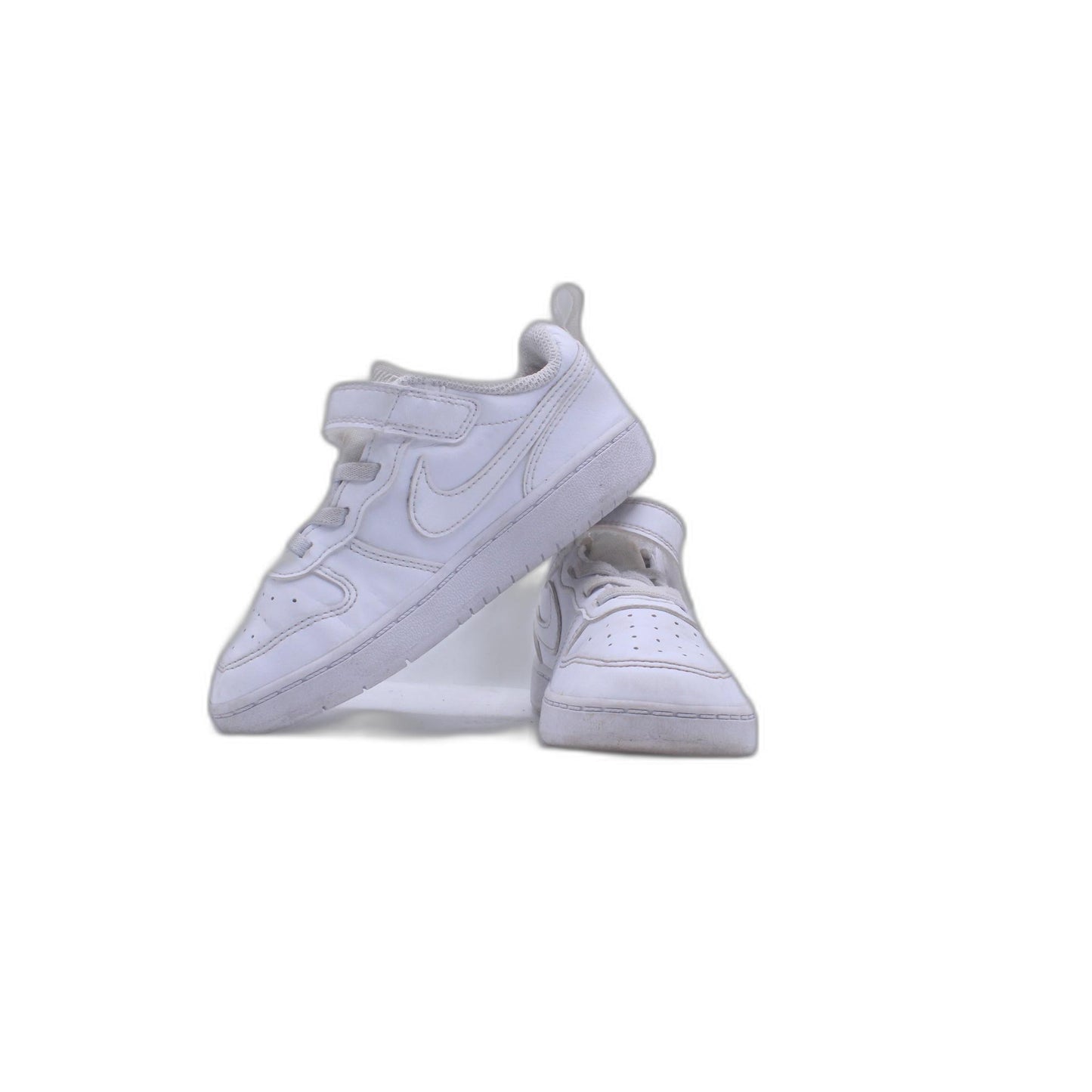 Nike Court Borough Low Recraft GS Triple White Kids Youth Casual Shoe